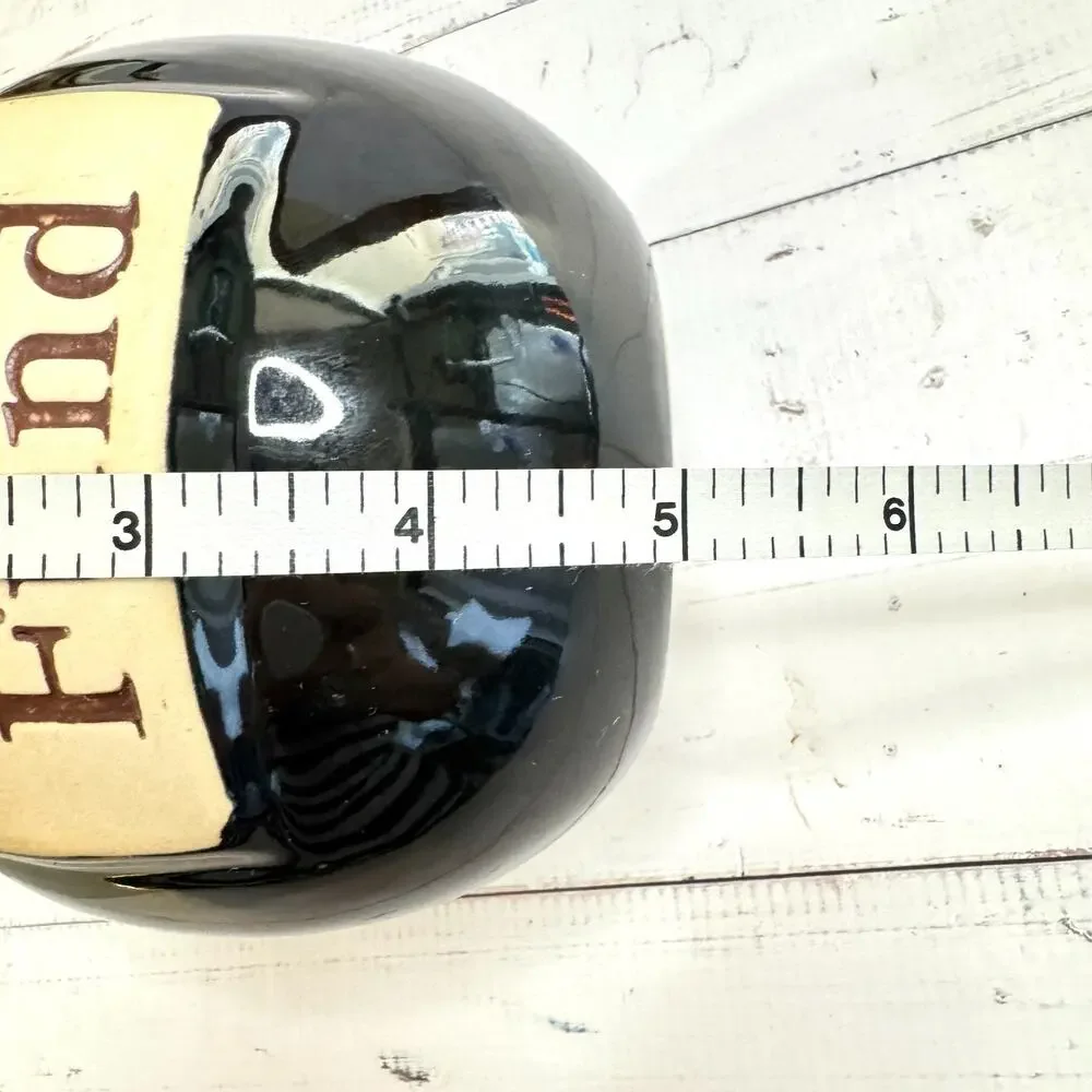 Harley Fund Jar Tumbleweed Pottery Stoneware Bank w/Cork Motorcycle Gift Vintage